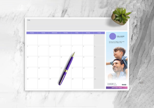 Cellsave Calendar